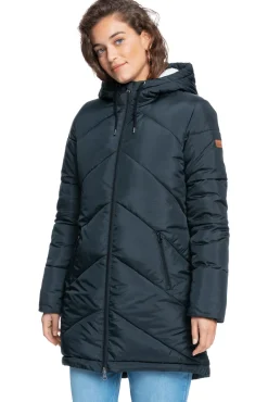 Roxy Abrigo Storm Warning Negro New