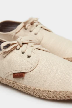 * Alpargata Cordones Canvas Rustico Beige Sale