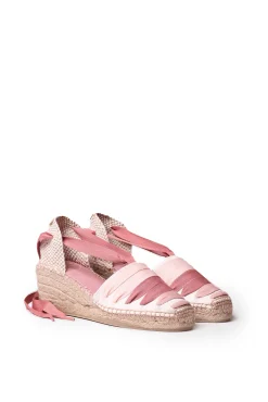 Toni Pons Alpargata De Cordones - Viola-Cm Rosa Hot