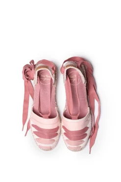 Toni Pons Alpargata De Cordones - Viola-Cm Rosa Hot