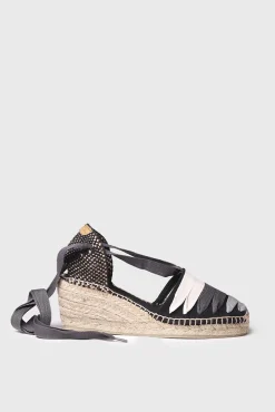 Toni Pons Alpargata De Cordones - Viola-Ne Negro Discount