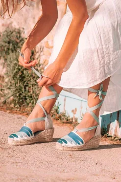 Toni Pons Alpargata De Cordones - Viola-Cm Azul Online