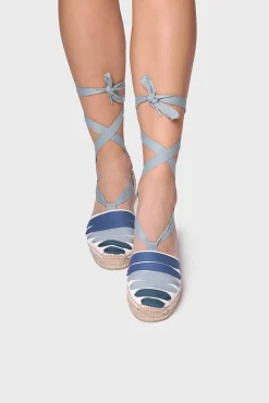 Toni Pons Alpargata De Cordones - Viola-Cm Azul Online