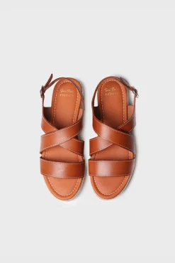 Toni Pons Alpargata De Piel - Elisenda Marron Claro Outlet