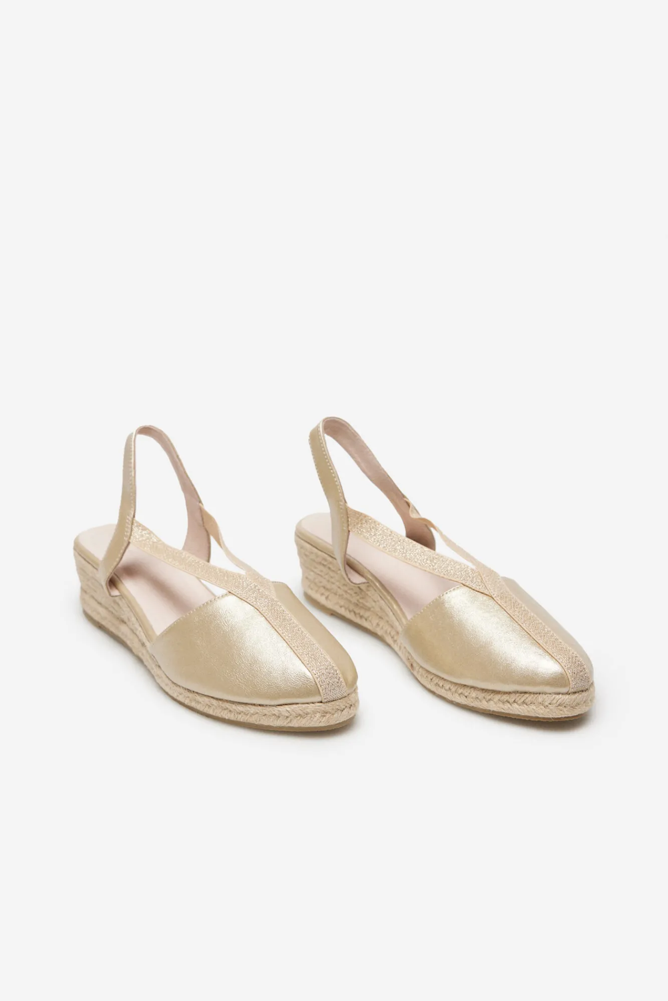 Cortefiel Alpargata Dorada Yute Dorado Sale