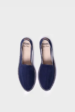 Toni Pons Alpargata Plana Clasica - Montgri Azul Hot