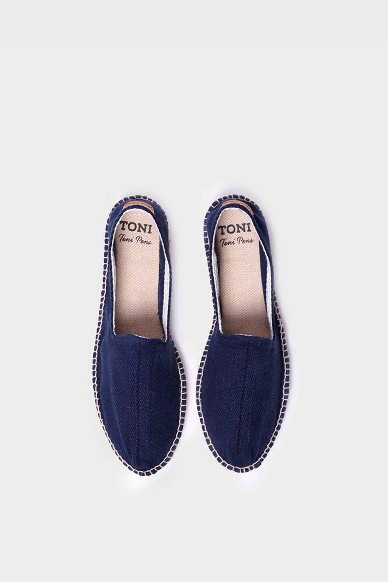 Toni Pons Alpargata Plana Clasica - Montgri Azul Hot