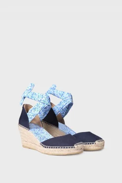 Toni Pons Alpargata Valenciana Con Flores - Judit-Ap Navy Online