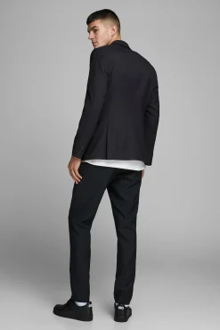 Jack & Jones Americana De Hombre Slim Negro New