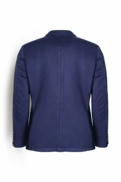 Ooto Americana Slim Algodon Y Lino Azul Oscuro Best