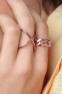 Singularu Anillo 4Ever Oro Rosa