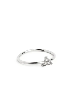 Singularu Anillo Trebol Plata Gris Online