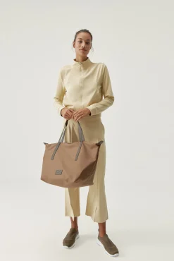 Born Living Yoga Bag Tote Fossil Nude