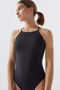Dash and Stars Banador Halter Quick Dry Negro Best