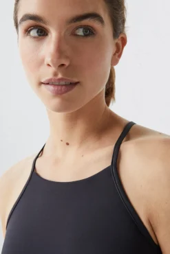 Dash and Stars Banador Halter Quick Dry Negro Best