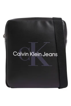 Calvin Klein Bandolera Ck Hombre Color Negro Clearance