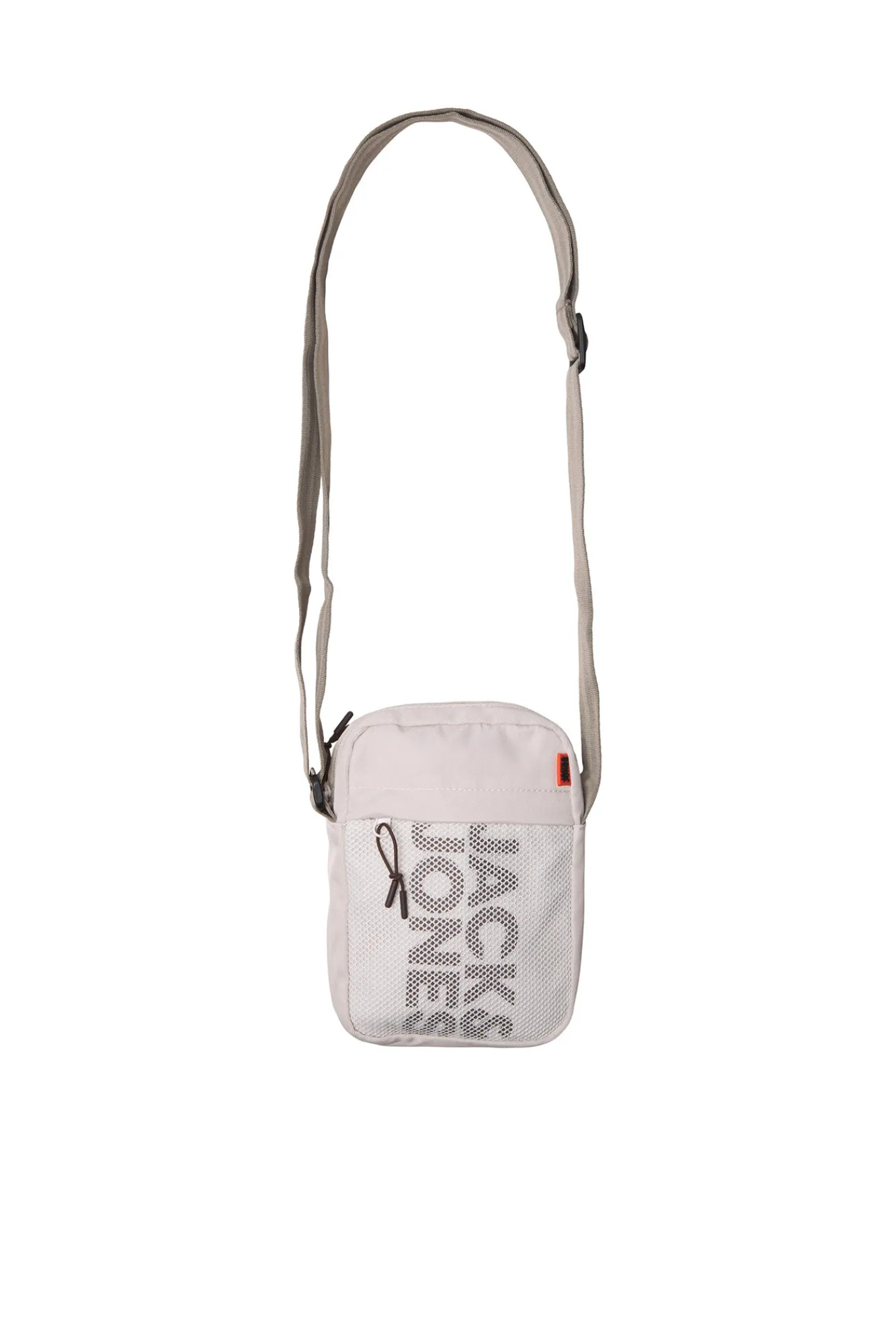 Jack & Jones Bandolera Logo Gris Medio Clearance