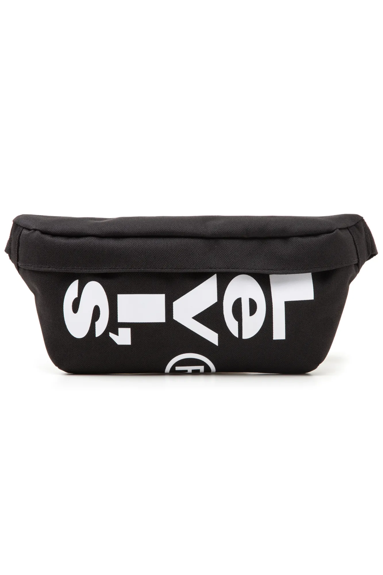 * Bandolera Small Banana Sling - Wordmark Negro