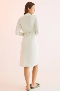 Women'secret Bata Midi Encaje Verde Estampado Sale