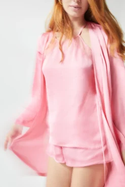 Women'secret Bata Saten Encaje Rosa Best