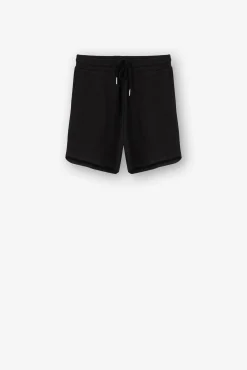 Tiffosi Bermuda De Felpa Negro New