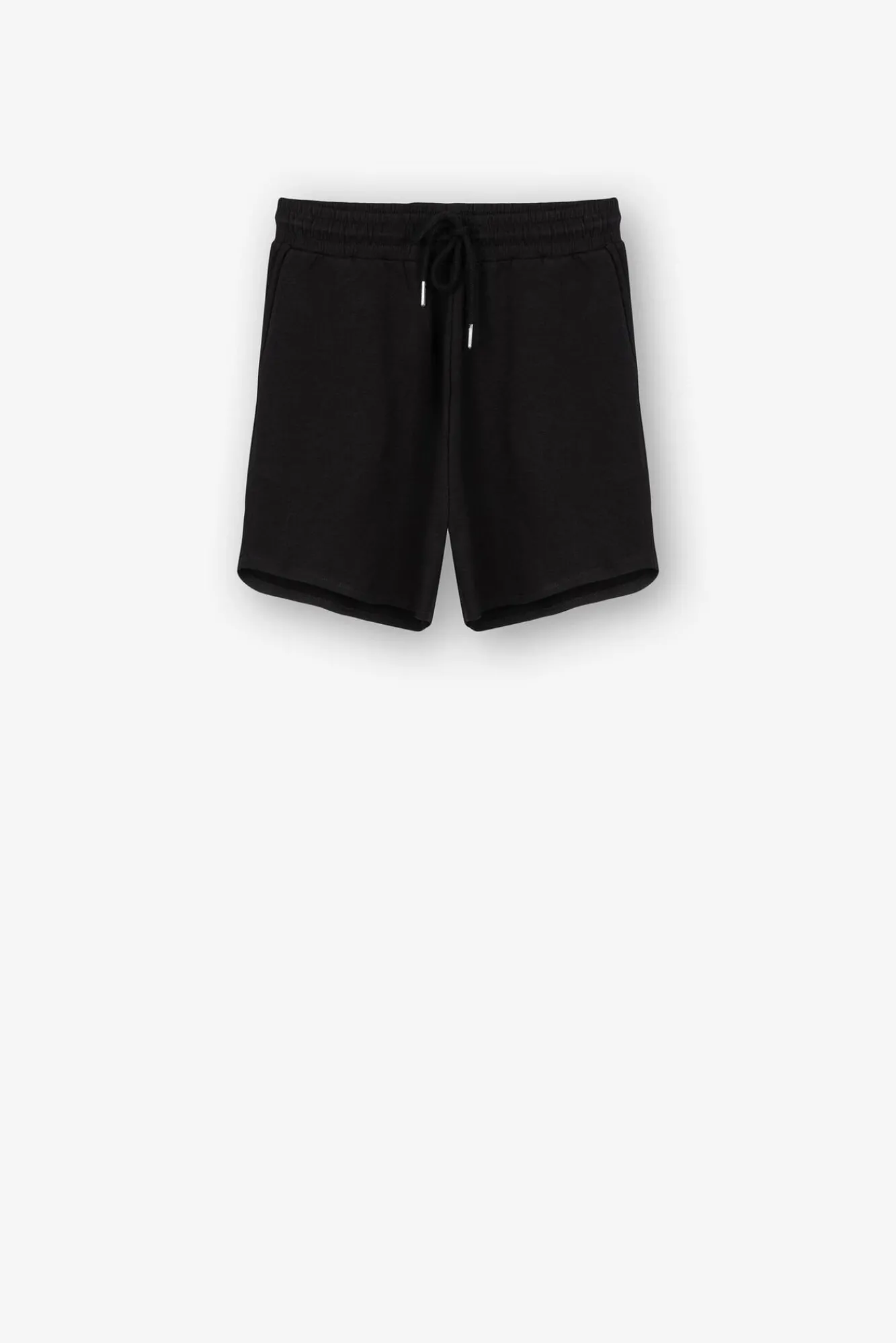 Tiffosi Bermuda De Felpa Negro New