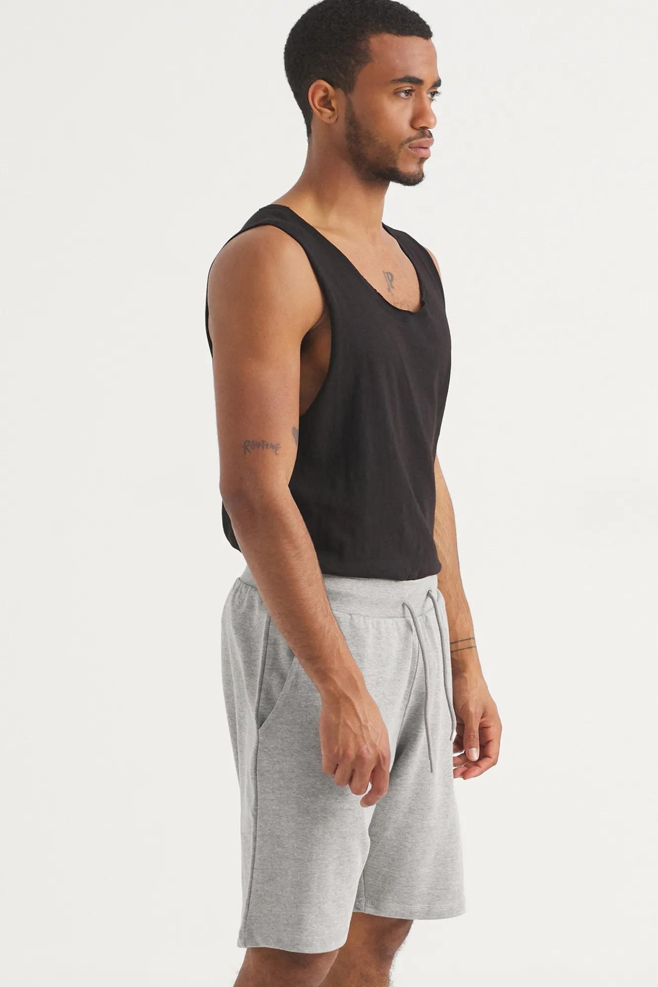 Inside Bermuda Jogger Basica Gris Claro Best