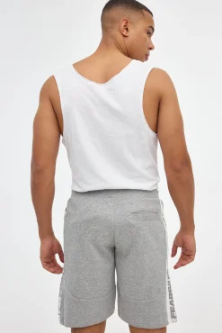 Inside Bermuda Jogger Texto Gris Medio Hot