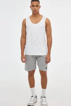 Inside Bermuda Jogger Texto Gris Medio Hot