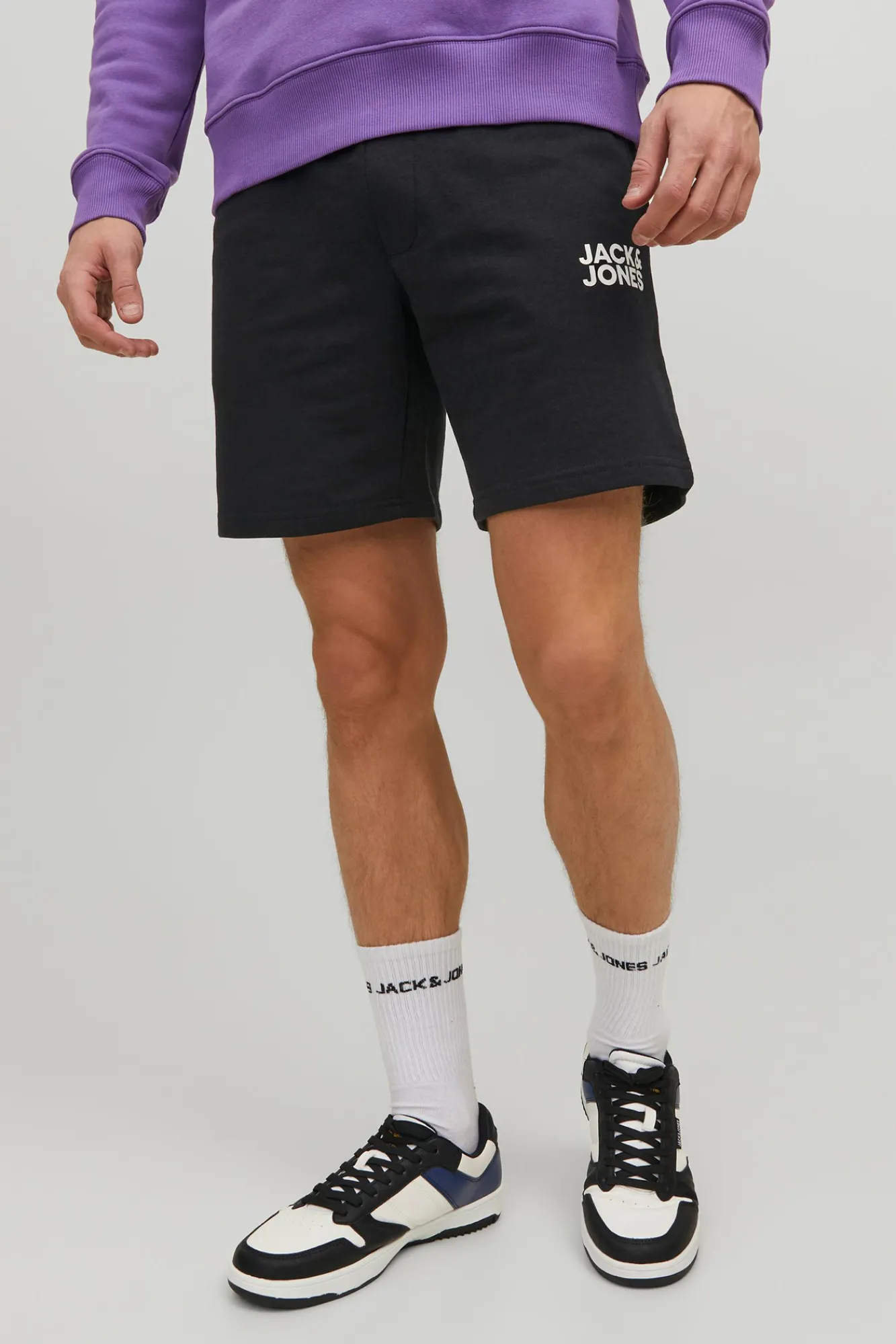 Jack & Jones Bermuda Lisa Tipo Cargo Negro Clearance