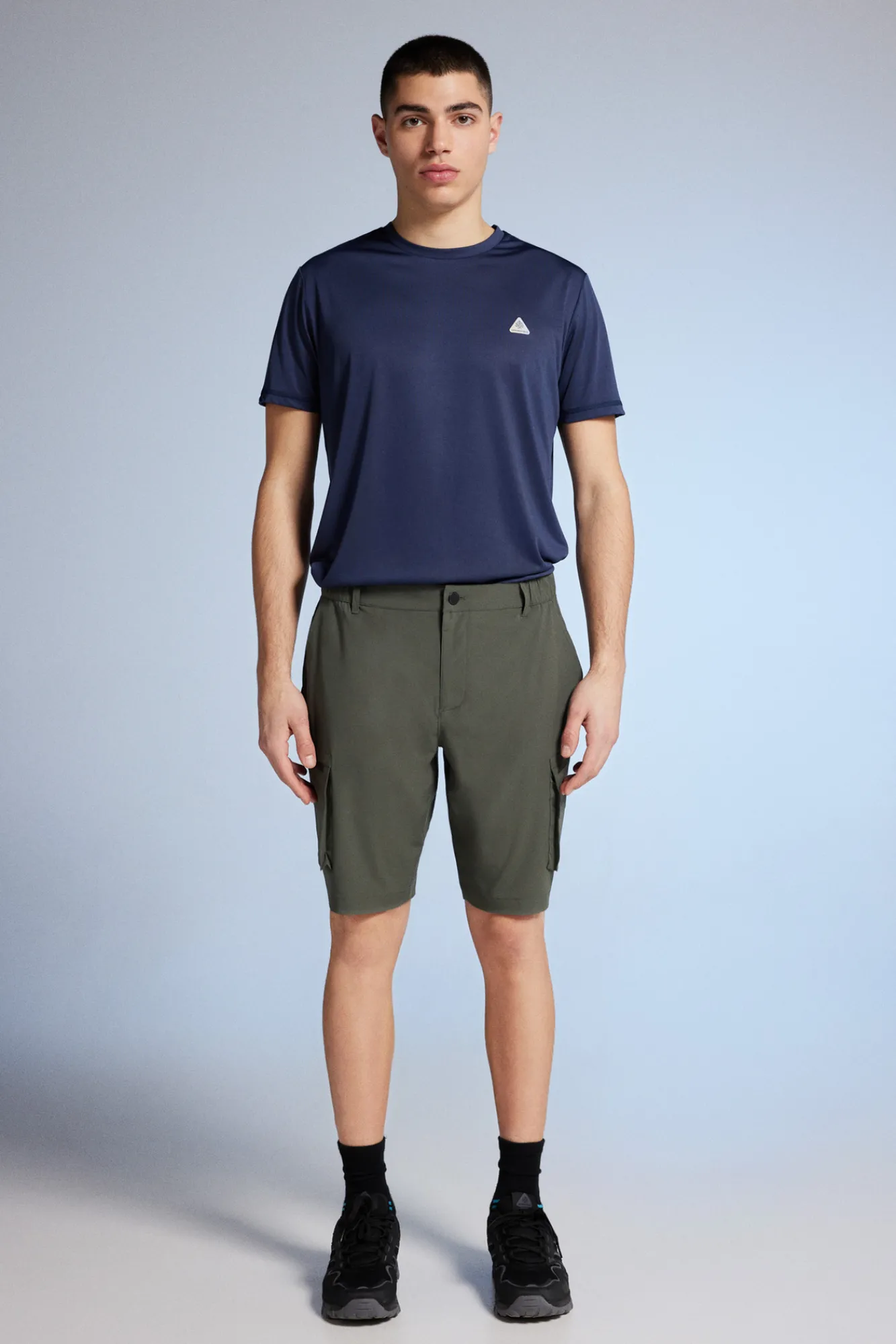 * Bermuda Outdoor Cargo Kaki Oscuro Outlet
