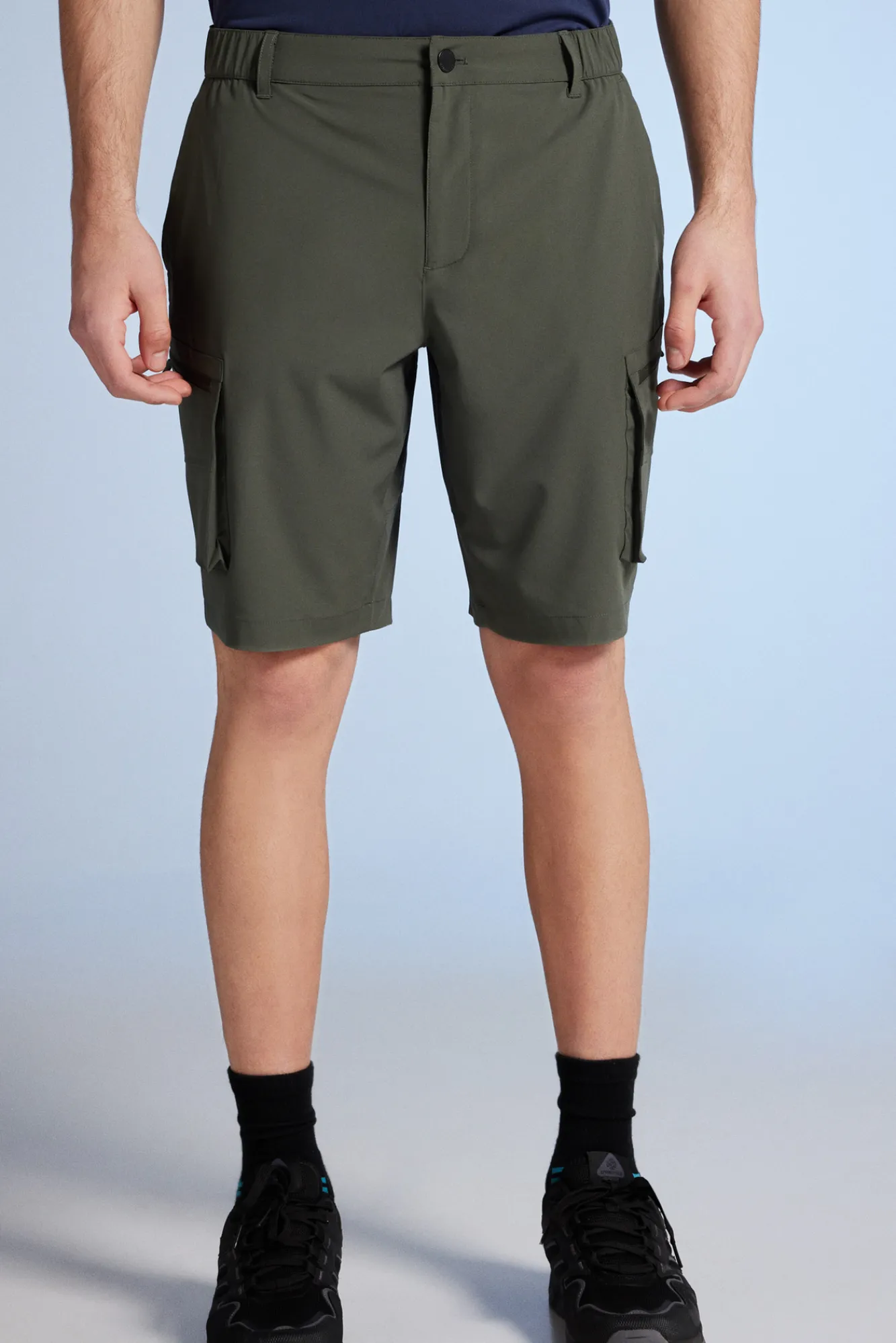 * Bermuda Outdoor Cargo Kaki Oscuro Outlet