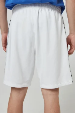 Champion Bermudas De Algodon Y Cinta Con Logotipo Blanco New