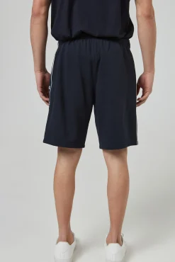 Champion Bermudas De Algodon Y Cinta Con Logotipo Negro Hot