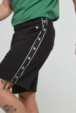 Champion Bermudas De Algodon Y Cinta Con Logotipo Navy New