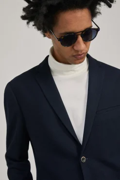 * Blazer Ojo De Perdiz Navy