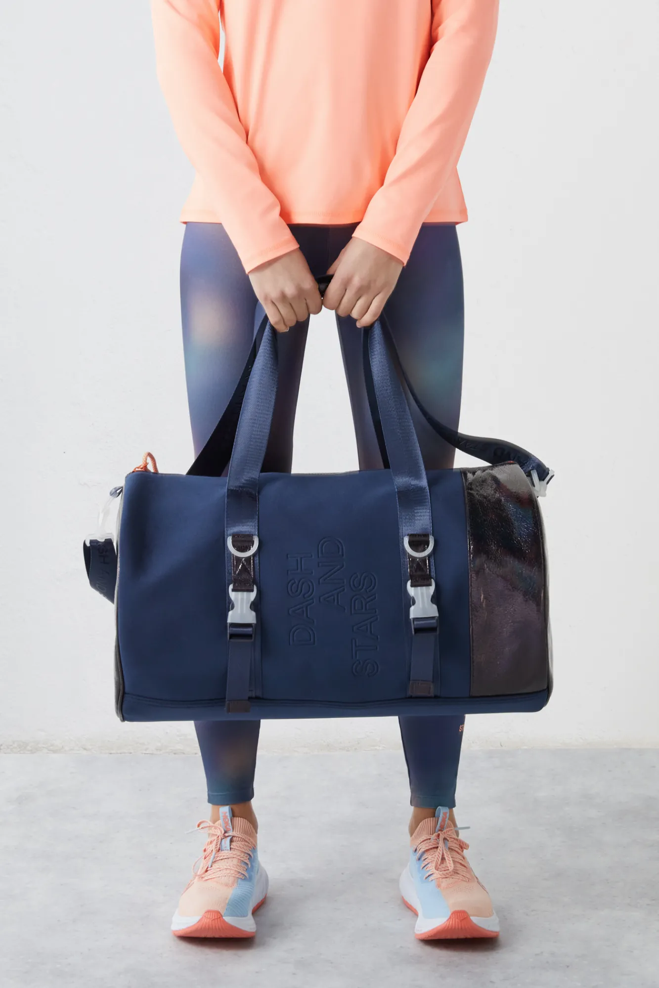 Dash and Stars Bolsa Deporte 'Bowling' Marino Azul Clearance