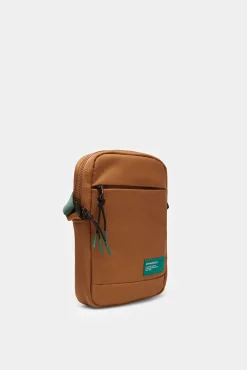 * Bolso Mediano Cruzado Tostado Sale