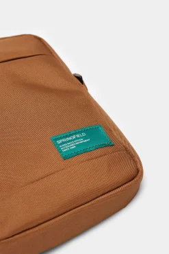 * Bolso Mediano Cruzado Tostado Sale