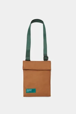 * Bolso Plano Cruzado Tostado Hot
