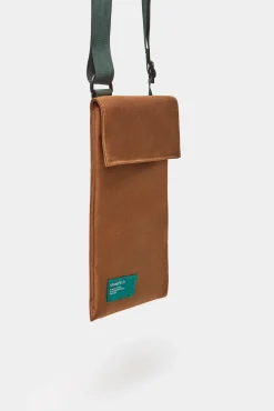 * Bolso Plano Cruzado Tostado Hot