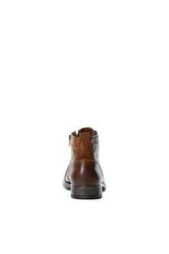 Jack & Jones Bota Piel Piso Track Marron Medio Sale