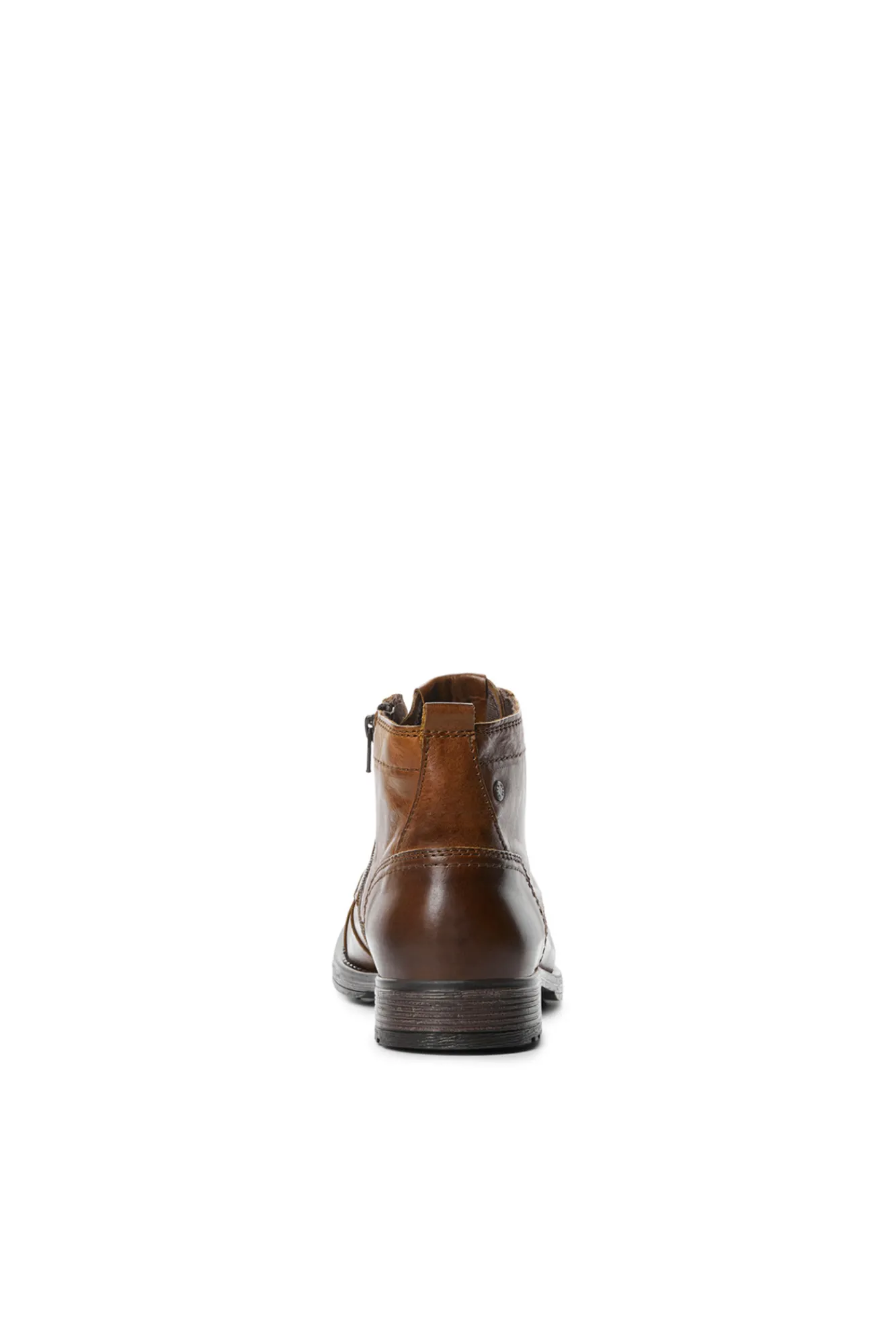 Jack & Jones Bota Piel Piso Track Marron Medio Sale