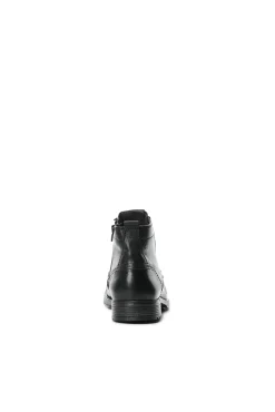 Jack & Jones Bota Piel Piso Track Negro Clearance