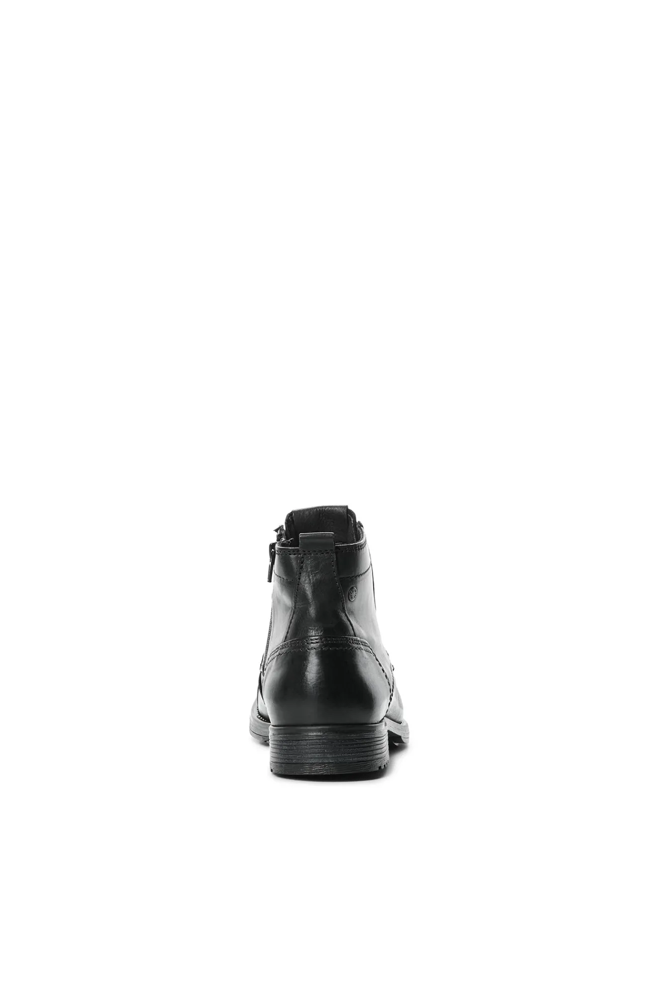 Jack & Jones Bota Piel Piso Track Negro Clearance