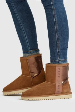 Pepe Jeans Botas Acolchadas Diss Tostado New