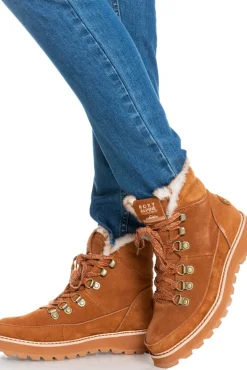 Roxy Botas Con Cordones Sadie Marron Claro Online