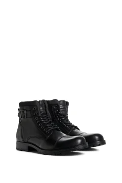 Jack & Jones Botas Con Hebilla Negro Outlet