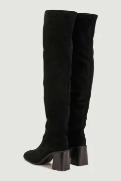 Pimkie Botas Mosqueteras De Antelina Negro Outlet