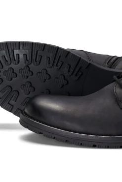 Jack & Jones Botas Moteras De Piel De Vaca Negro Best